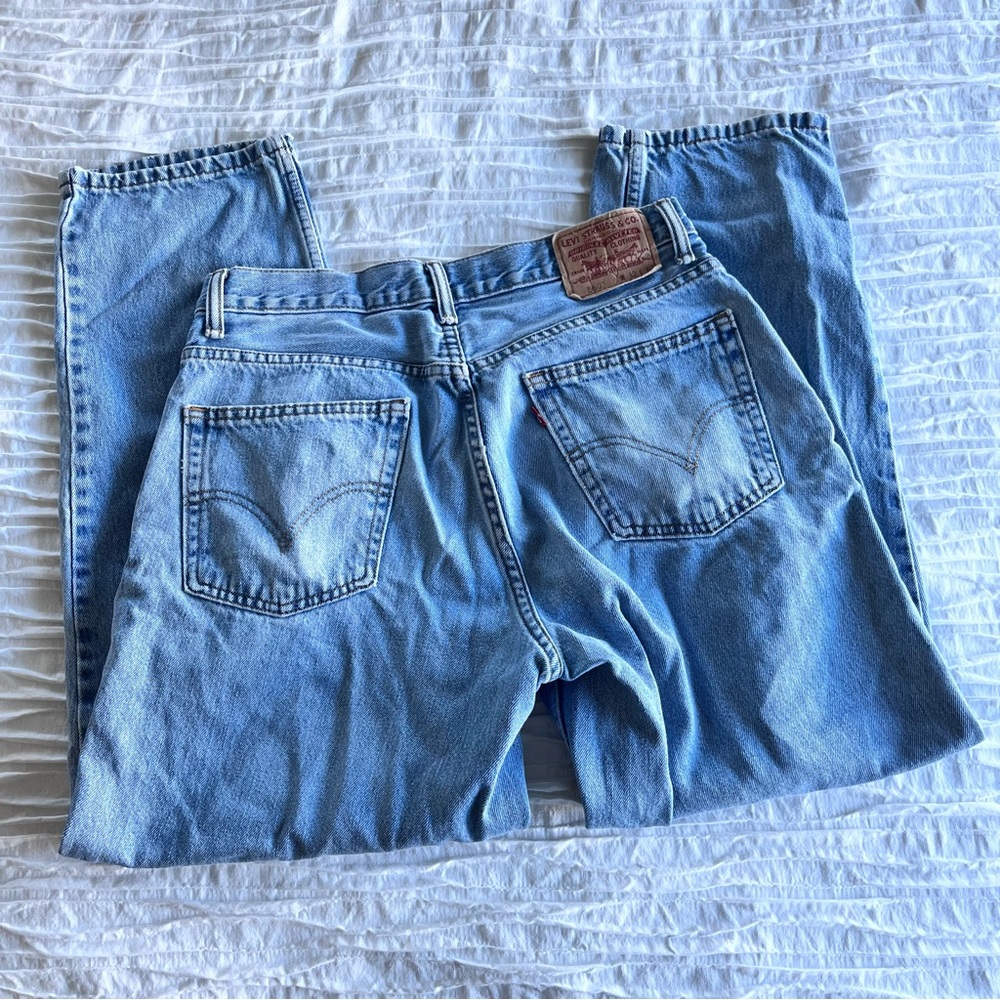 Levi's Men's Sky Blue Comfort Fit Jeans